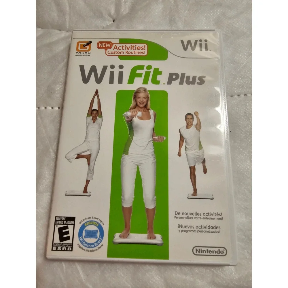 Wii Fit Plus Game Nintendo Wii Fitness‎ Exercise Workout Balance Board
